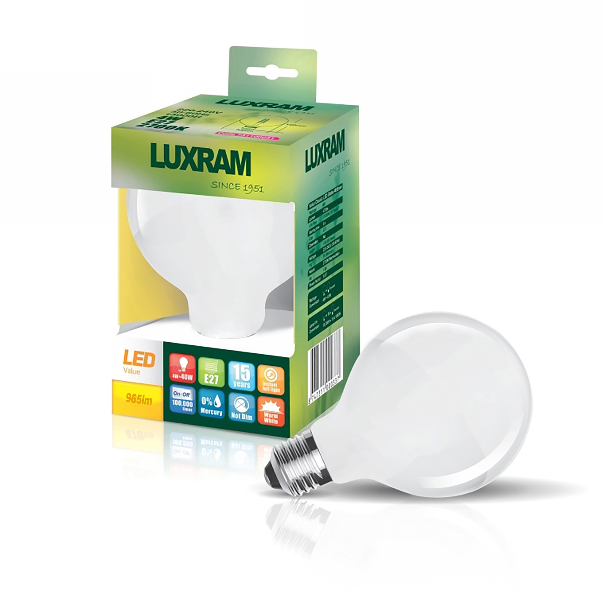 Value Classic LED Lamps Luxram GLS Value Classic LED Lamps Luxram GLS